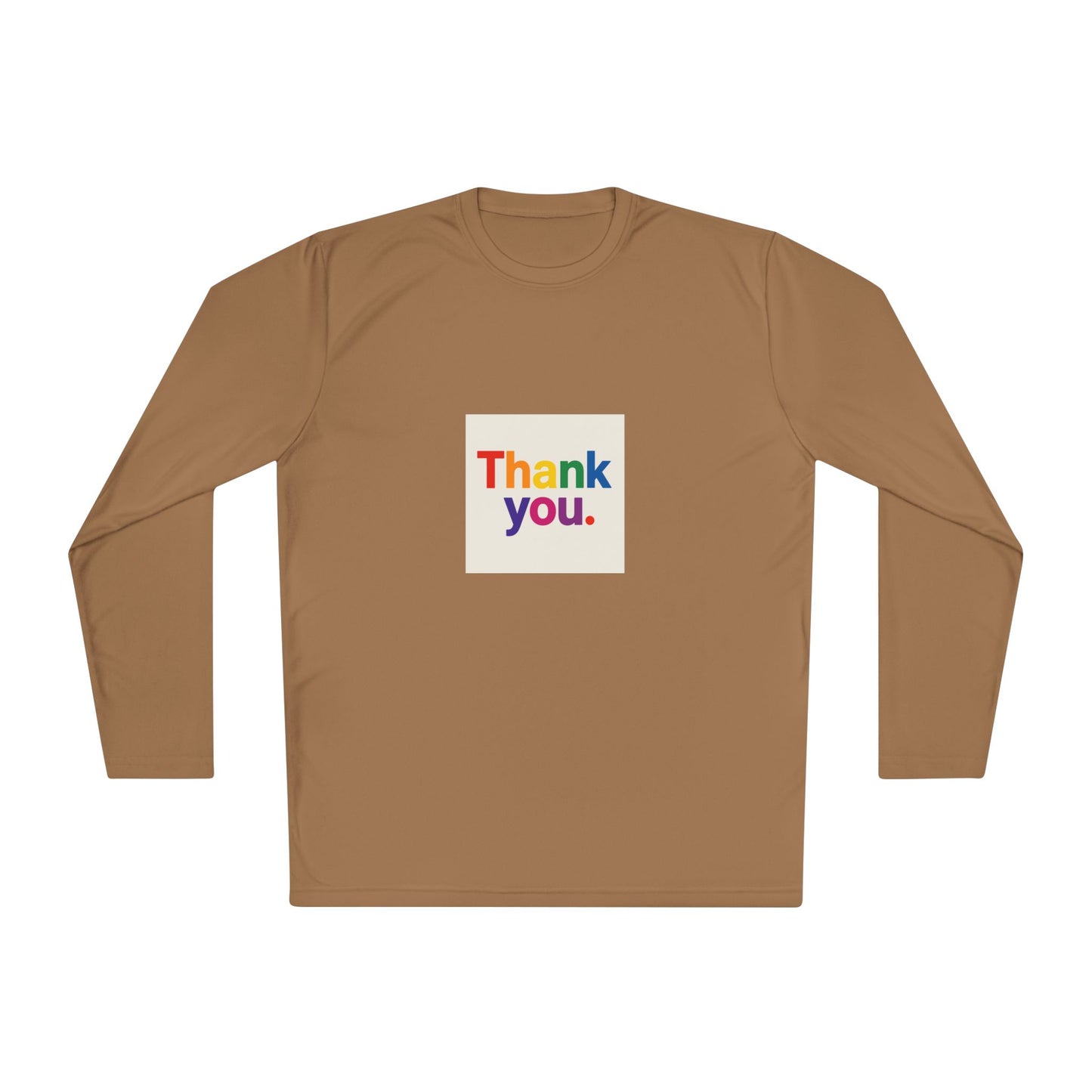 Thank You Rainbow Long Sleeve Tee