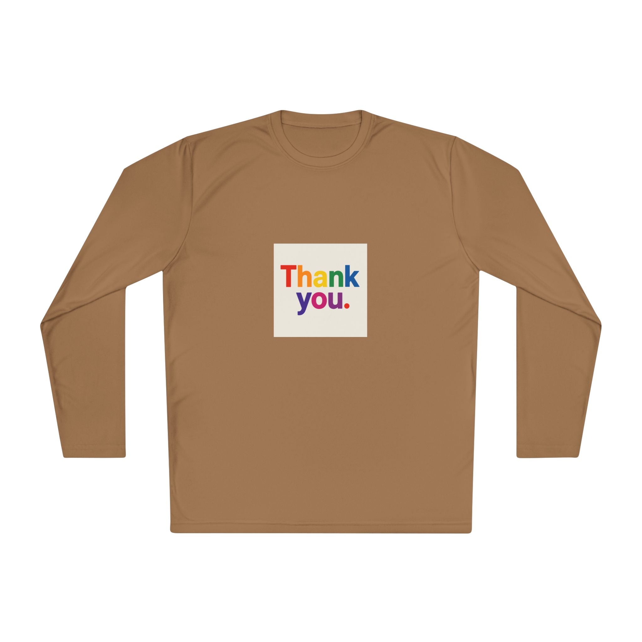 Thank You Rainbow Long Sleeve Tee
