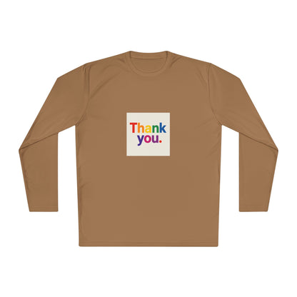 Thank You Rainbow Long Sleeve Tee