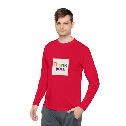 Thank You Rainbow Long Sleeve Tee